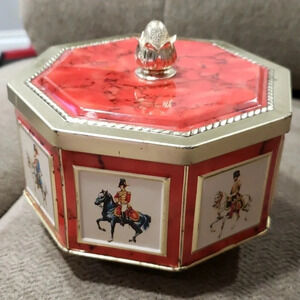 Biscon Imports Ltd.Jasmin  Fruit Filled Candy Tin.